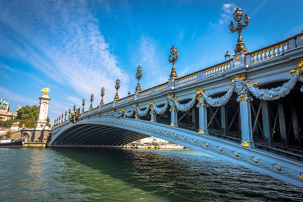 istock Pont Alexandre III in a clear day 497231629
