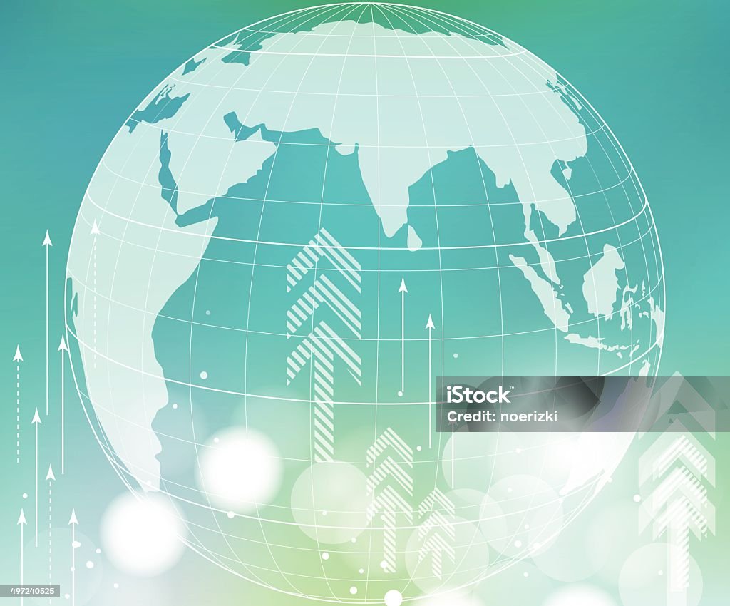 Abstract Vector Background Simple World Abstract World Background Stock Illustration - Download Image Now ...