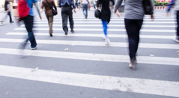 istock People walking on big city street 497242009