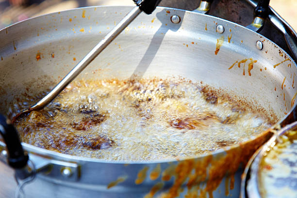 istock fry meat in palm oil 497243029