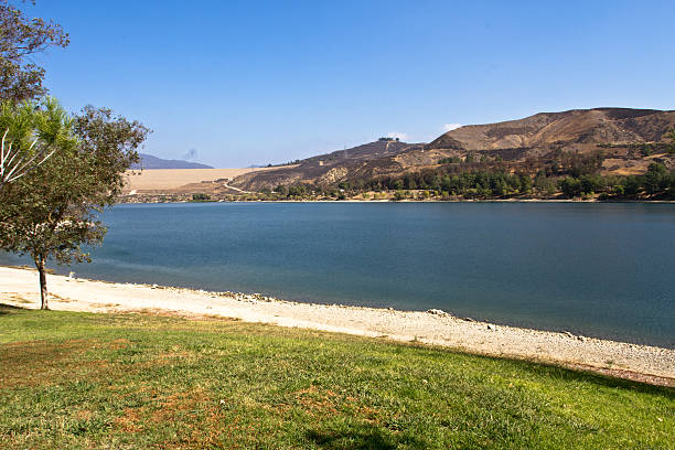 istock Lake with mountains in the backgorund 497243641