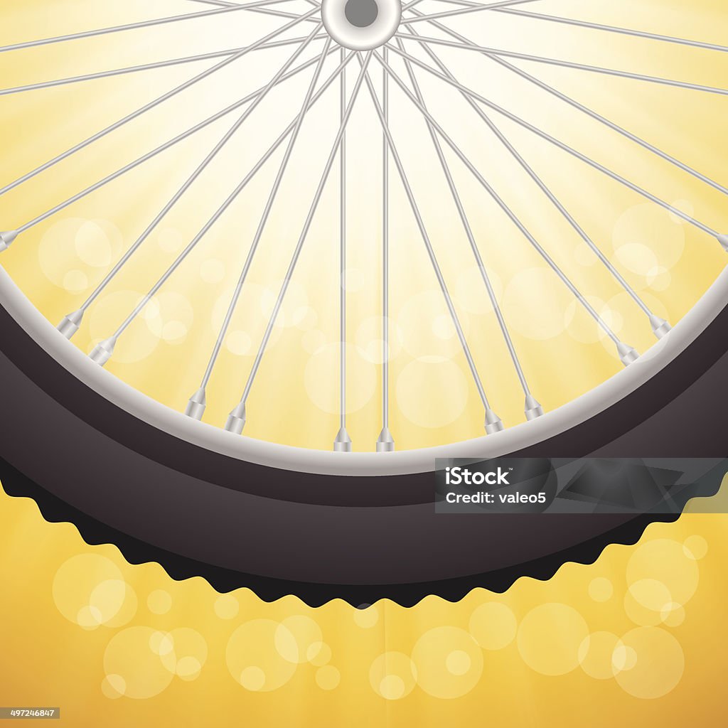 Roda de Bicicleta - Royalty-free Acessório arte vetorial