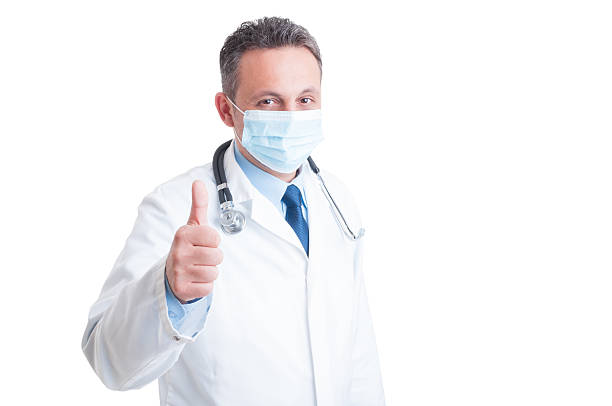 istock Encouraging doctor or medic showing like gesture 497249160