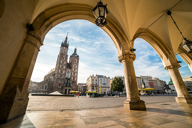 istock Krakow Market Square, Poland 497249944