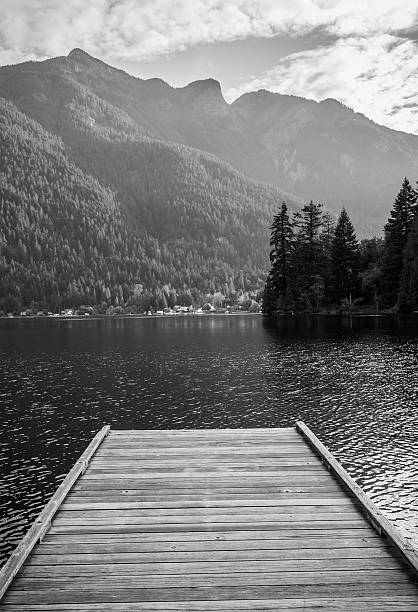 istock Pier on a Canadian lake 497250320