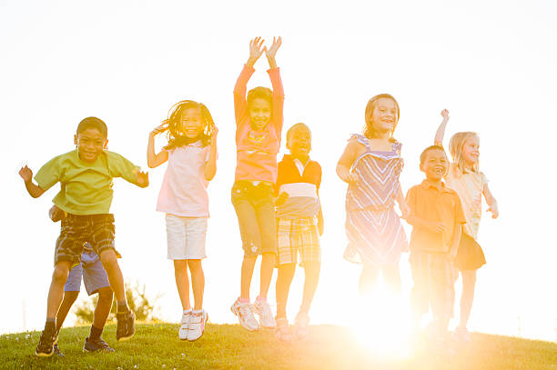 istock Children Playing in the Sunlight 497250524