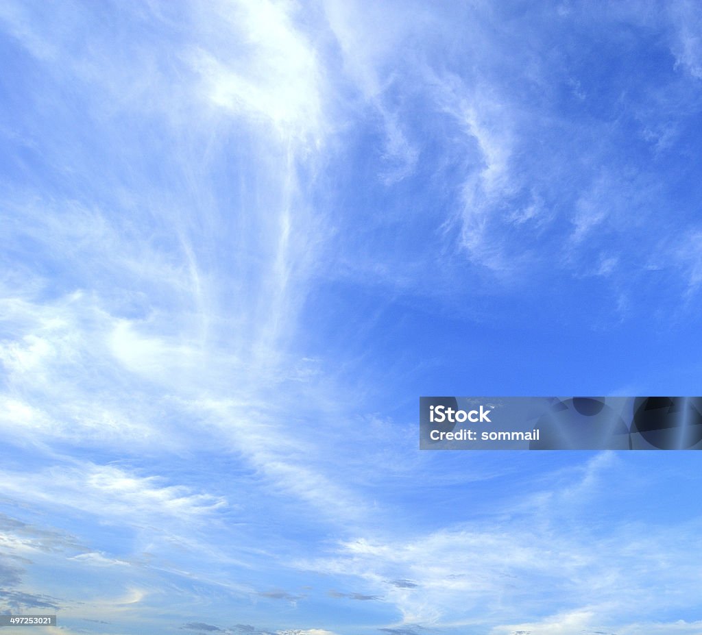 Céu azul com nuvens - Royalty-free Ao Ar Livre Foto de stock