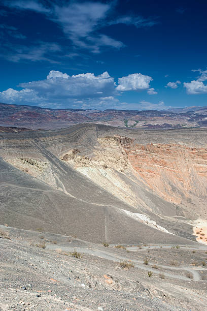istock Geological Formations in Ubehebe Volcano in Death Valley National Park 497253456