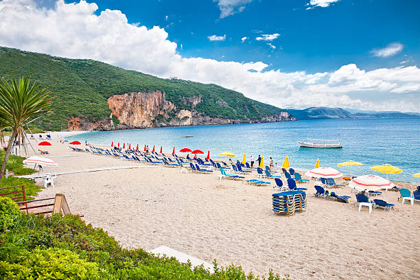 istock Lichnos beach near Parga village, Greece. 497253520