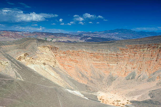 istock Geological Formations in Ubehebe Volcano in Death Valley National Park 497253912