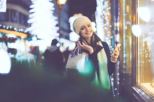 istock Winter shopping season 497254806