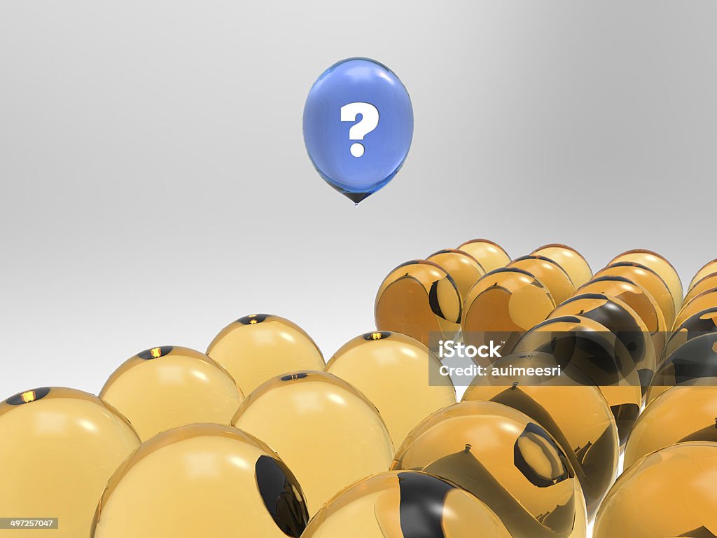 Diferença de balões - Foto de stock de Abstrato royalty-free