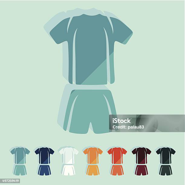 Un Design Vêtements Football Vecteurs libres de droits et plus d'images vectorielles de Affaires - Affaires, Affaires d'entreprise, Application mobile