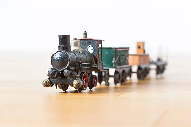 Photo of Tin toy historic locomotive