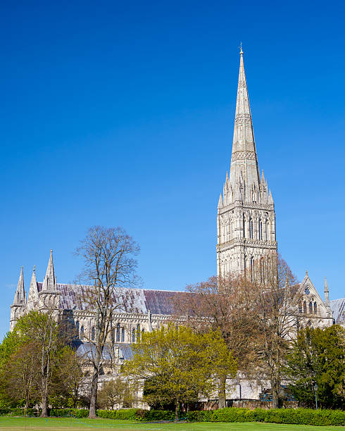 istock Salisbury Cathedral Wiltshire England UK 497268451