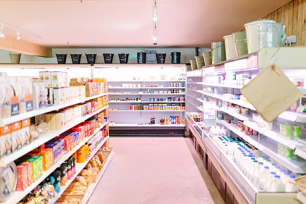 istock Supermarket, dairy aisle 497270491