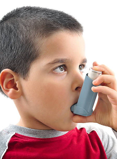 istock Portrait of Asthma Child 497271201