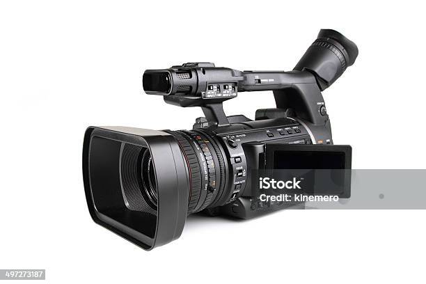 Professional Digital Video Camera Stock Photo - Download Image Now - Home Video Camera, Camera - Photographic Equipment, Television Camera