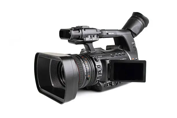 Photo of Professional digital video camera