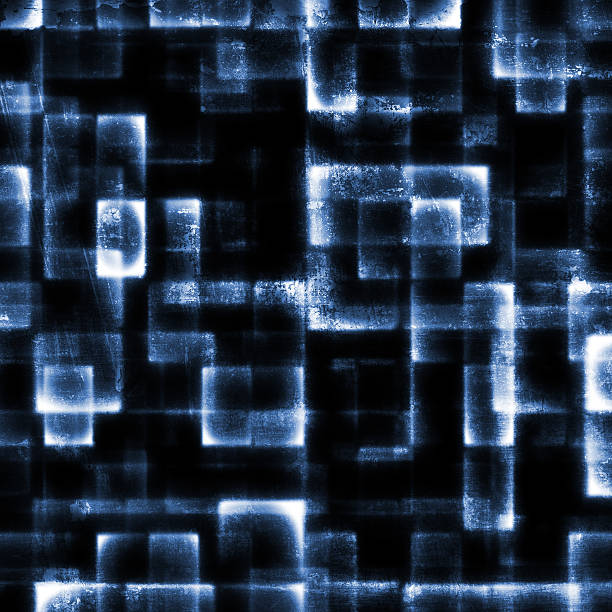 istock abstract background made from glowing grunge tiles 497273559