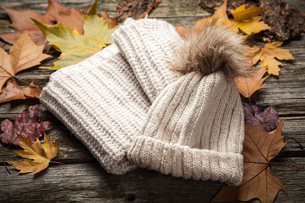 istock Warm clothes and a cup of tea 497274288