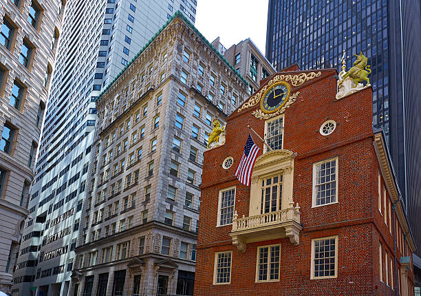 istock Boston Old State House in Massachusetts 497274290