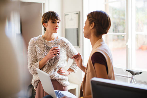 istock Business woman working in small  office, Barcelona. 497274388