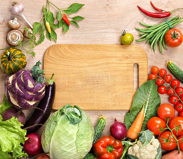istock Healthy food background and Copy space 497274822