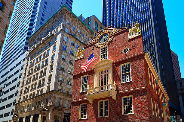 istock Boston Old State House in Massachusetts 497276952