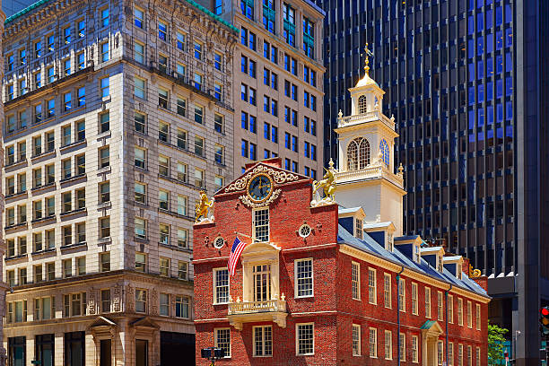 istock Boston Old State House in Massachusetts 497278092