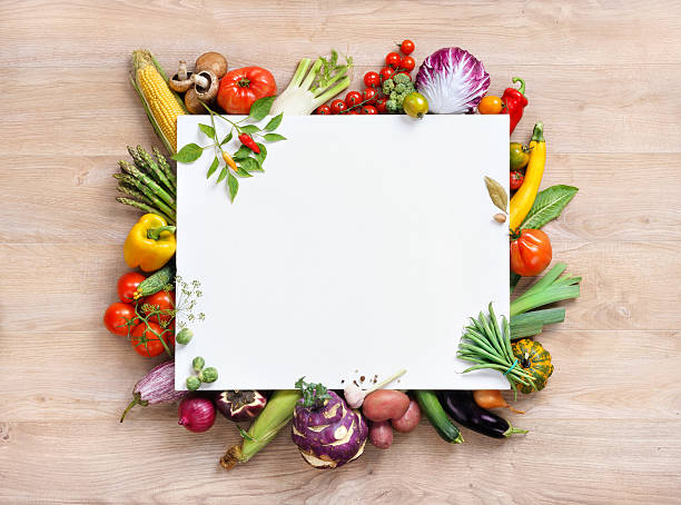 istock Healthy food background and Copy space 497278424