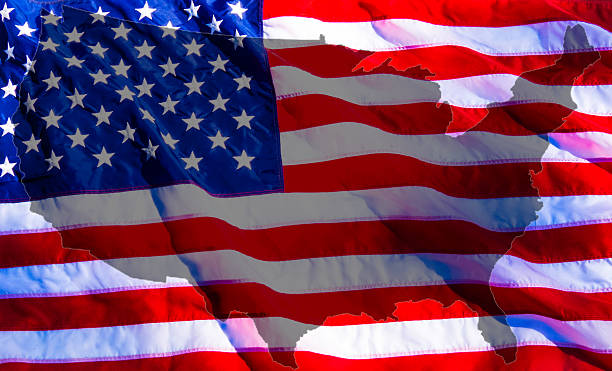 istock Patriotic USA Flag 497278990