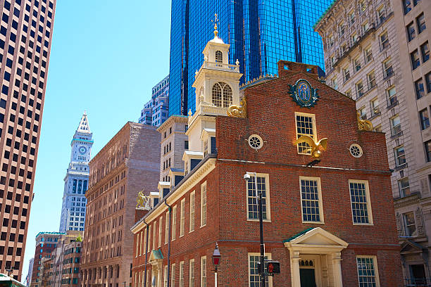 istock Boston Old State House buiding in Massachusetts 497279204