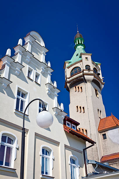 istock Art Noveau style Townhouse and Lighthouse 497279621