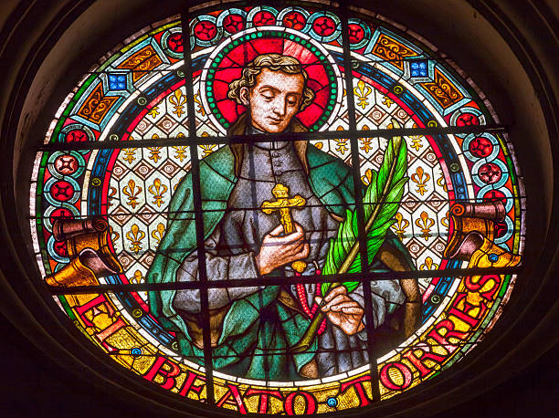 istock Saint Torres Stained Glass Basilica Cathedral Andalusia Granada Spain 497279789
