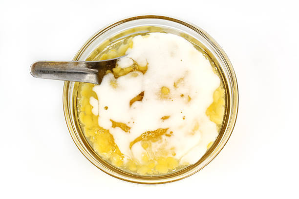 istock sweet yellow bean paste with coconut cream milk 497280023