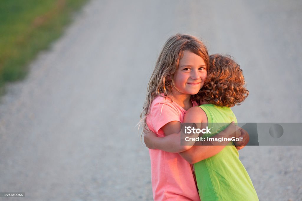 Hugging Child Stock Children Hugging Stock Photo - Download Image Now - Adolescence, Baby ...