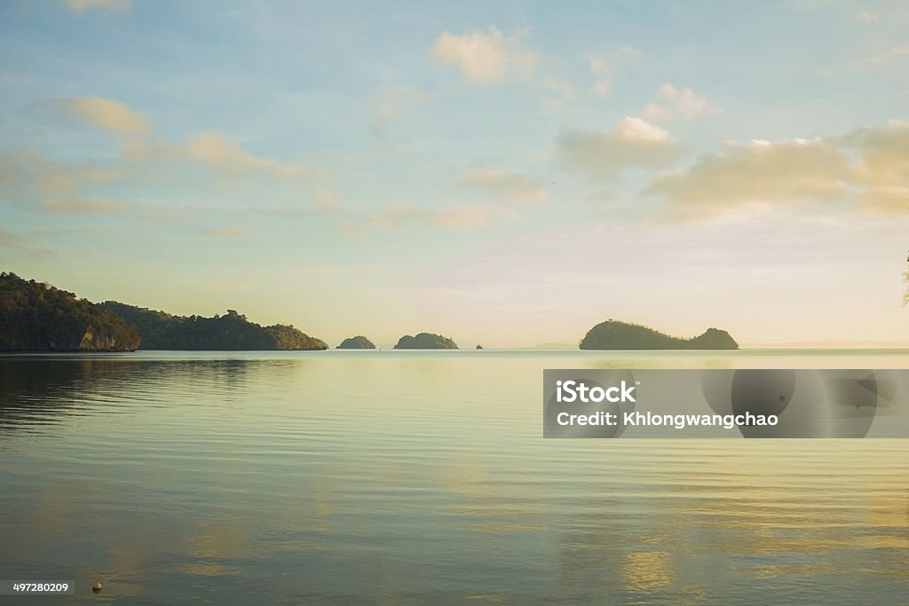 Lake Lake in morning Beauty In Nature Stock Photo