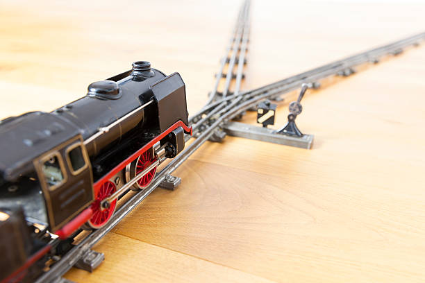 istock Tin-toy historic locomotive 497280842
