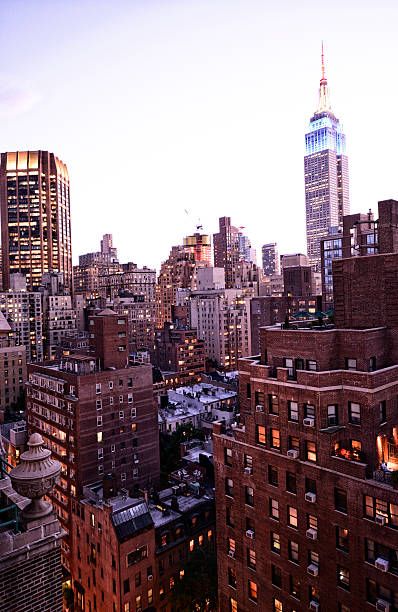 istock NYC Skyline and Empire State Building at Sunset 497280919