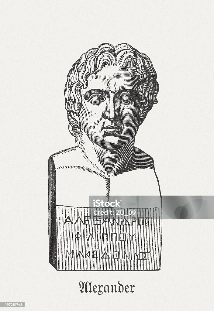 Ilustración de Alejandro Magno y más Vectores Libres de Derechos de Alejandro  Magno - Alejandro Magno, Anticuado, Arte xilográfico en estilo oriental -  iStock