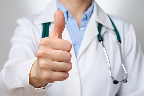 istock Doctor with thumbs up gesture 497282525