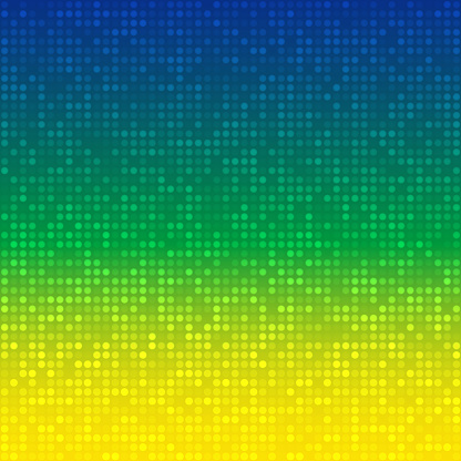Abstract Background using Brazil flag colors, vector illustration