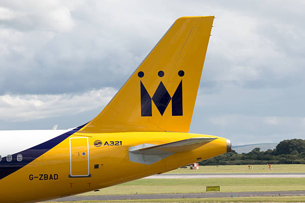 Monarch Airbus A321 stock photo