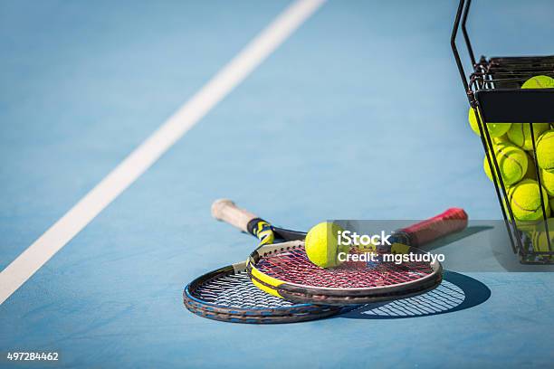 Tennis Practice Stock Photo - Download Image Now - Tennis, 2015, Backgrounds