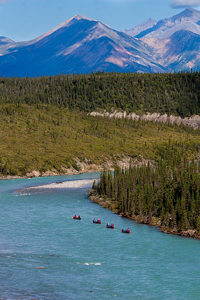 istock Canoeing on the Snake River in the Yukon, Canada 497285082
