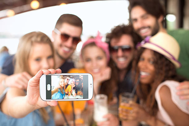 istock Friends having fun at the bar. 497287439