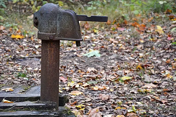 Vintage water-pump