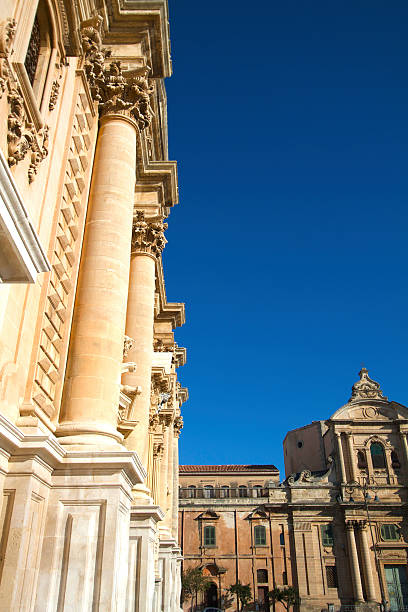 istock Ragusa, Sicily: Cathedral of San Giovanni (Close-Up Facade Side View) 497288534