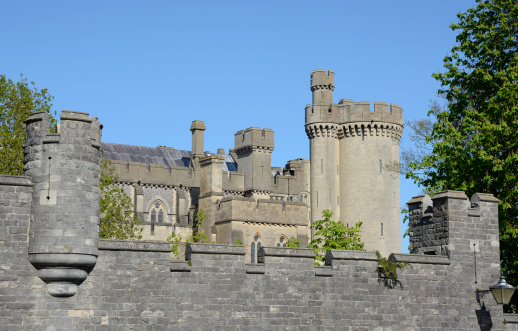 Erquy, France, July 3, 2022 - Château de Bienassis, Historic Site and Monument, Castle, Fortified Castle in Erquy